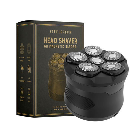 Head Shaver 6D Magnetic Blades